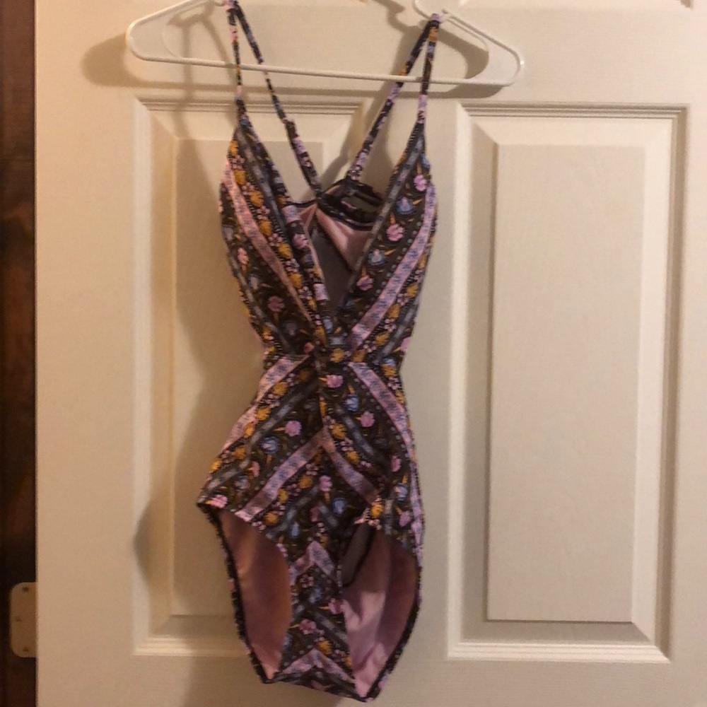 One piece Print Swimsuit